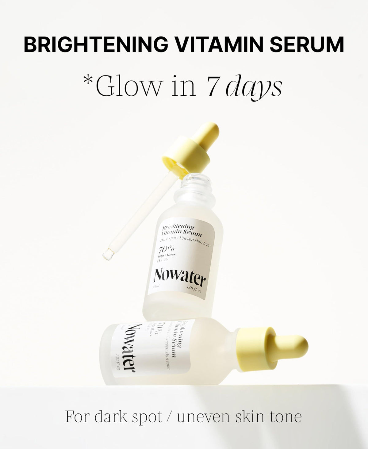 3% TXA Vitamin Serum for Face Brightening Vitamin Serum 1.01 Fl.Oz for Dark Spots and Uneven Skin Tone